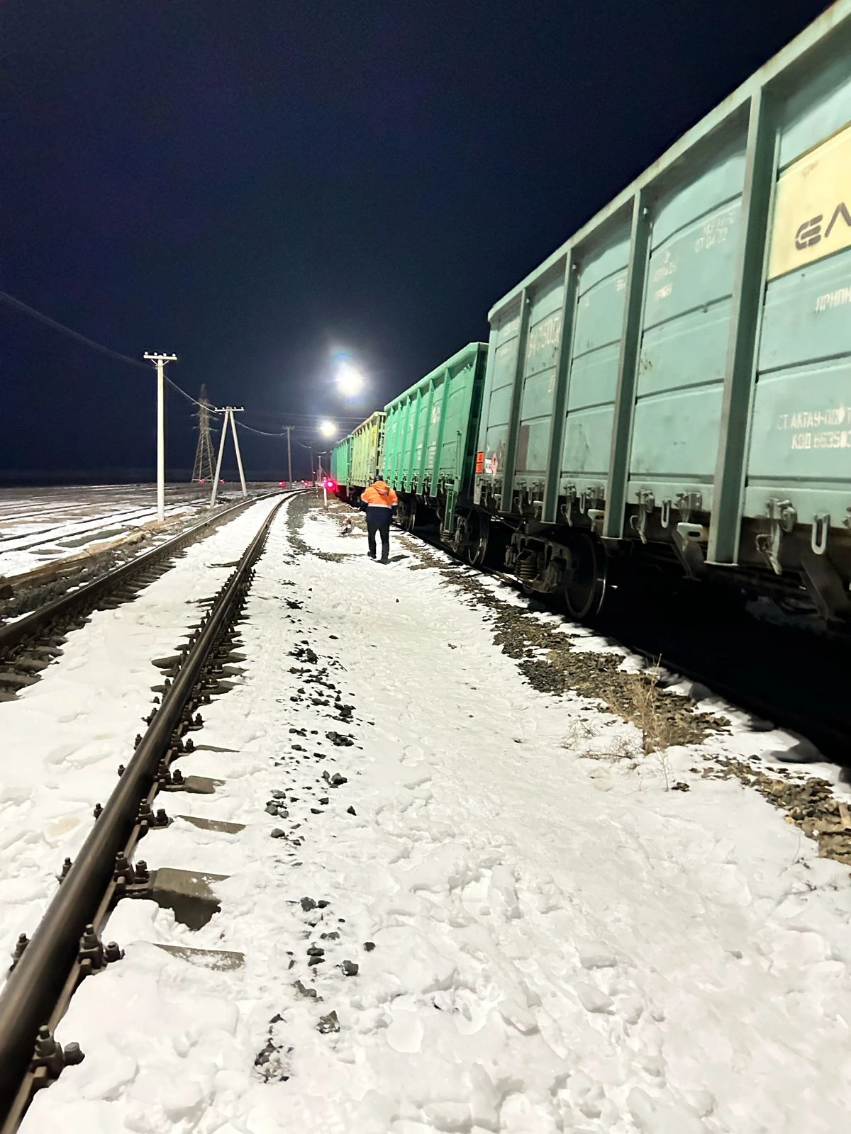 Шымкентте жүк пойызы жас жігітті басып кетті