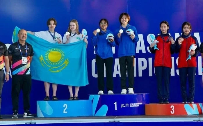 XI Азия чемпионаты: Суға секіруден қоржынға алғашқы жүлде түсті