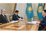Мемлекет басшысы Жоғарғы Сот төрағасы Асламбек Мерғалиевті қабылдады