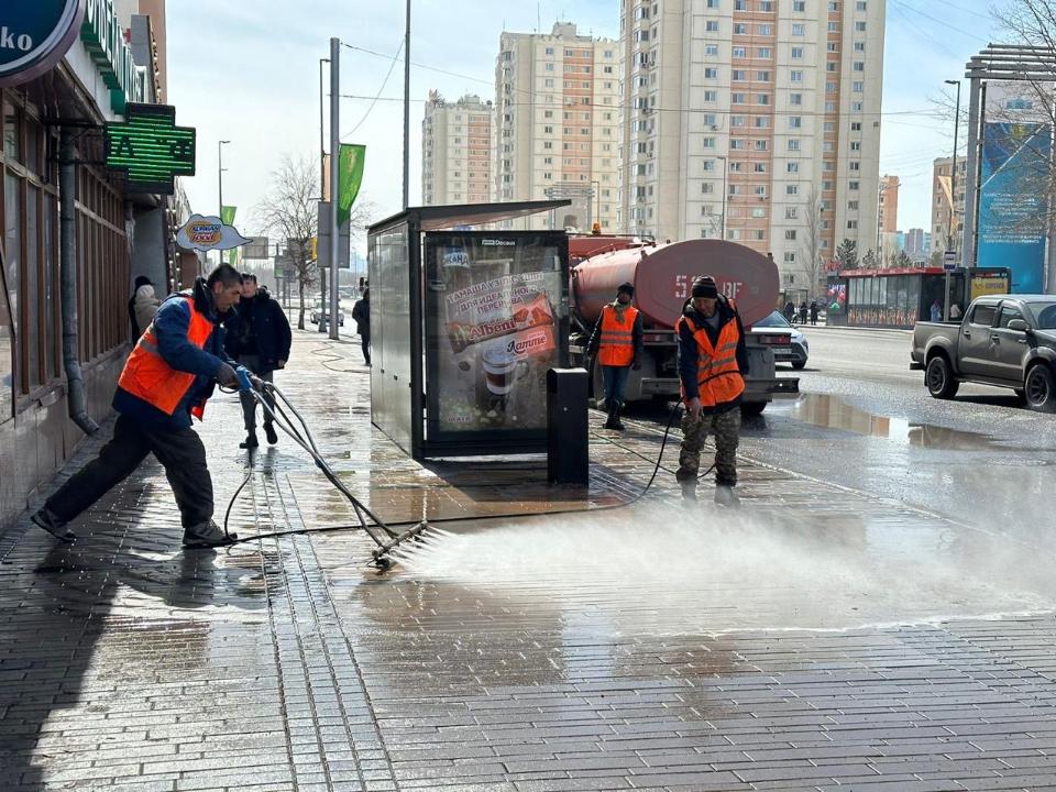 Астанада көктемгі санитарлық тазалау басталды