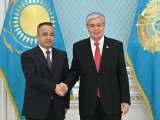 Президент ШҰАА Халық үкіметінің төрағасы Эркин Туниязды қабылдады