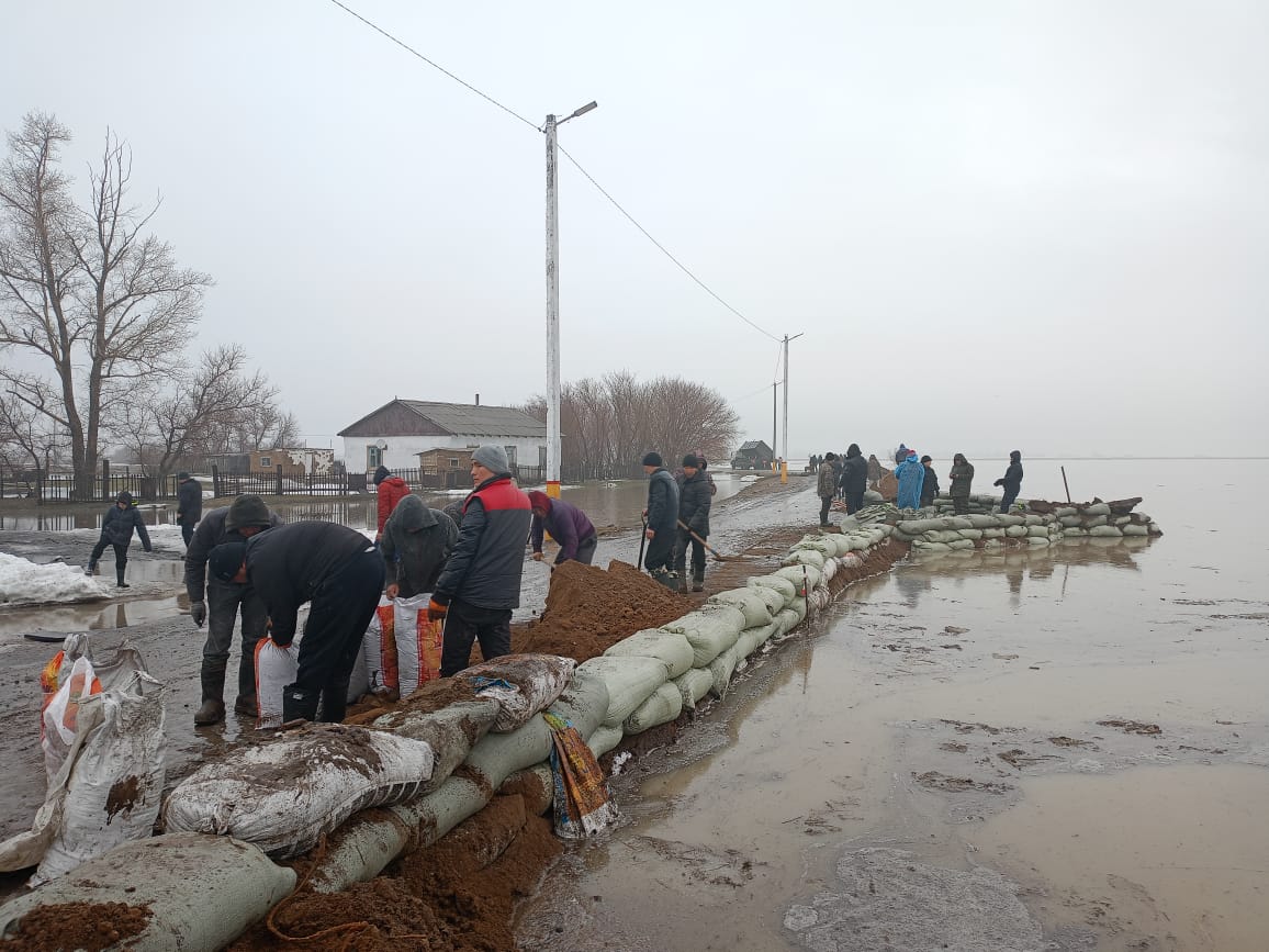 Қостанай облысы су тасқынының екінші толқынына дайындалып жатыр