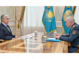 Мемлекет басшысы Қорғаныс министрі Руслан Жақсылықовты қабылдады