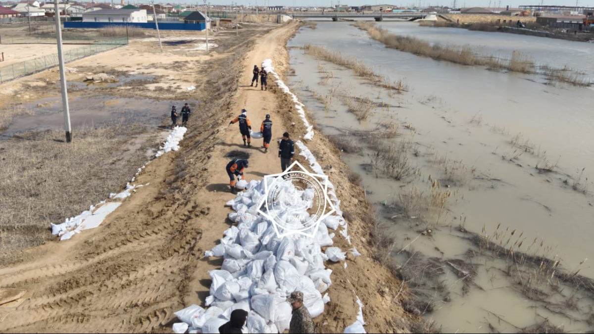 Құлсарыда су басқан үйін көруге кеткен әкесі мен баласы көз жұмды