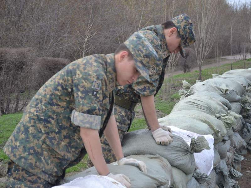 Ұлттық ұлан көмек күшін еселеді