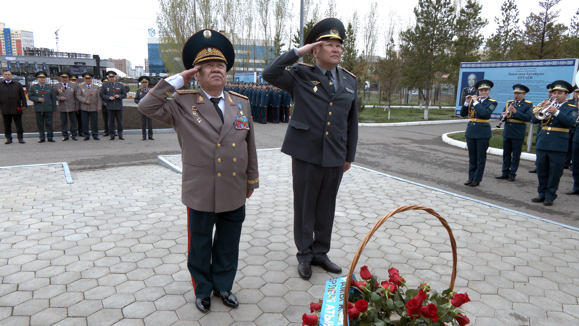 Жас әскерилер Сағадат Нұрмағамбетовті еске алды