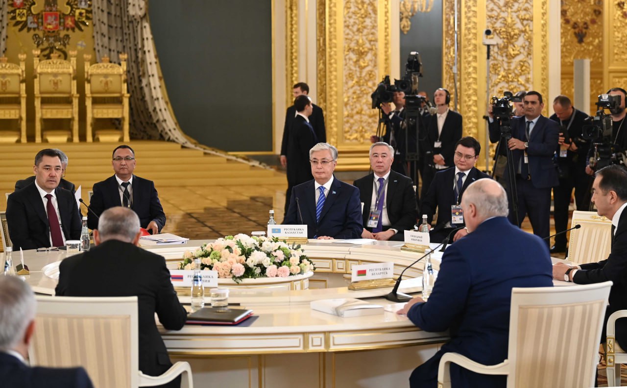 Президент Жоғары Еуразиялық экономикалық кеңестің шағын форматта өткен отырысына қатысты