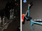 Ақмола облысында мотоцикл мінген жасөспірім сегіз жасар баланы қағып кетті