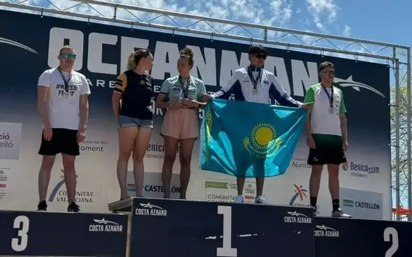 Oceanman: Елдар Шекербек Испаниядағы чемпионатта алтын олжалады