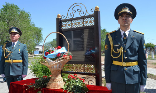 Ұлттық ұланның батыры Айбат Амановты еске алу рәсімі өтті