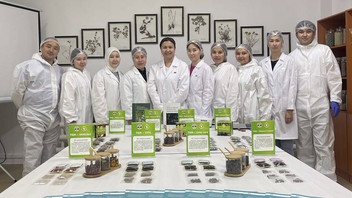 Жусаннан жасалған...