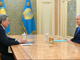 Мемлекет басшысы Бақтықожа Ізмұхамбетовті қабылдады