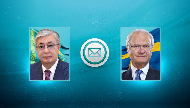 Президент Швеция Короліне құттықтау жеделхатын жолдады