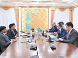 Мәулен Әшімбаев Үндістанның сайлау жөніндегі бас комиссарымен кездесті