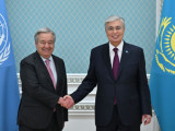 Мемлекет басшысы БҰҰ Бас хатшысымен келіссөз жүргізді
