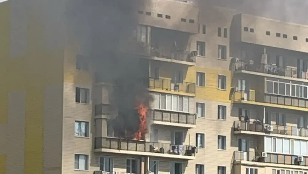 Алматы маңындағы тұрғын үйлердің бірінде өрт шықты