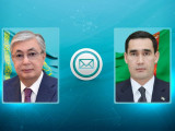 Президент Сердар Бердімұхамедовке құттықтау жеделхатын жолдады
