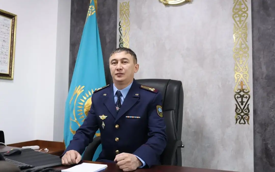 Түркістан облысы ТЖД бастығының орынбасары тағайындалды