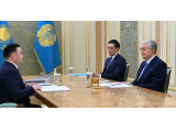 Мемлекет басшысы Жоғарғы Сот төрағасын  қабылдады