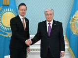 Тоқаев Мажарстанның Сыртқы істер министрін қабылдады