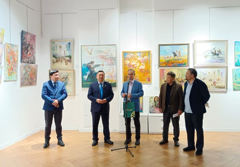 Елордада «Көктемнің оянуы» атты картиналар көрмесі өтті