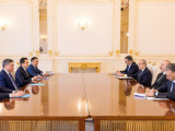 Олжас Бектенов Бакуге ресми сапармен барды