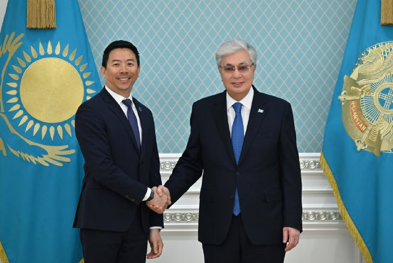 Президент PresightAI компаниясының басқарма төрағасын  қабылдады