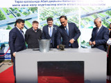 Таразда жаңа көпірдің іргетасы қаланды