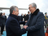 Өзбекстан Президенті Шавкат Мирзиёев Қазақстанға  келді