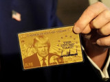 Трамптың 5 млн долларлық алтын картасы таныстырылды