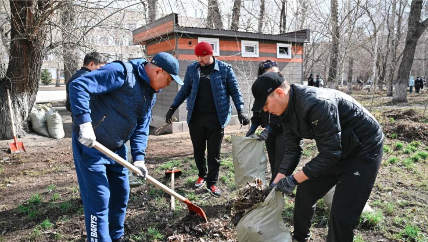 Тазалық акциясы басталды