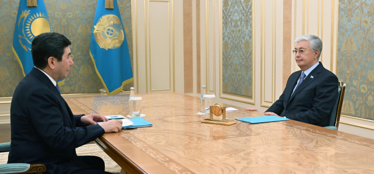 Президент Мәжіліс Төрағасын қабылдады