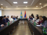 Аида Балаева мен Жанна Андреасян мәдени ынтымақтастықты кеңейту мәселесін талқылады