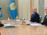 Президент «Бәйтерек» холдингінің басшысын қабылдады