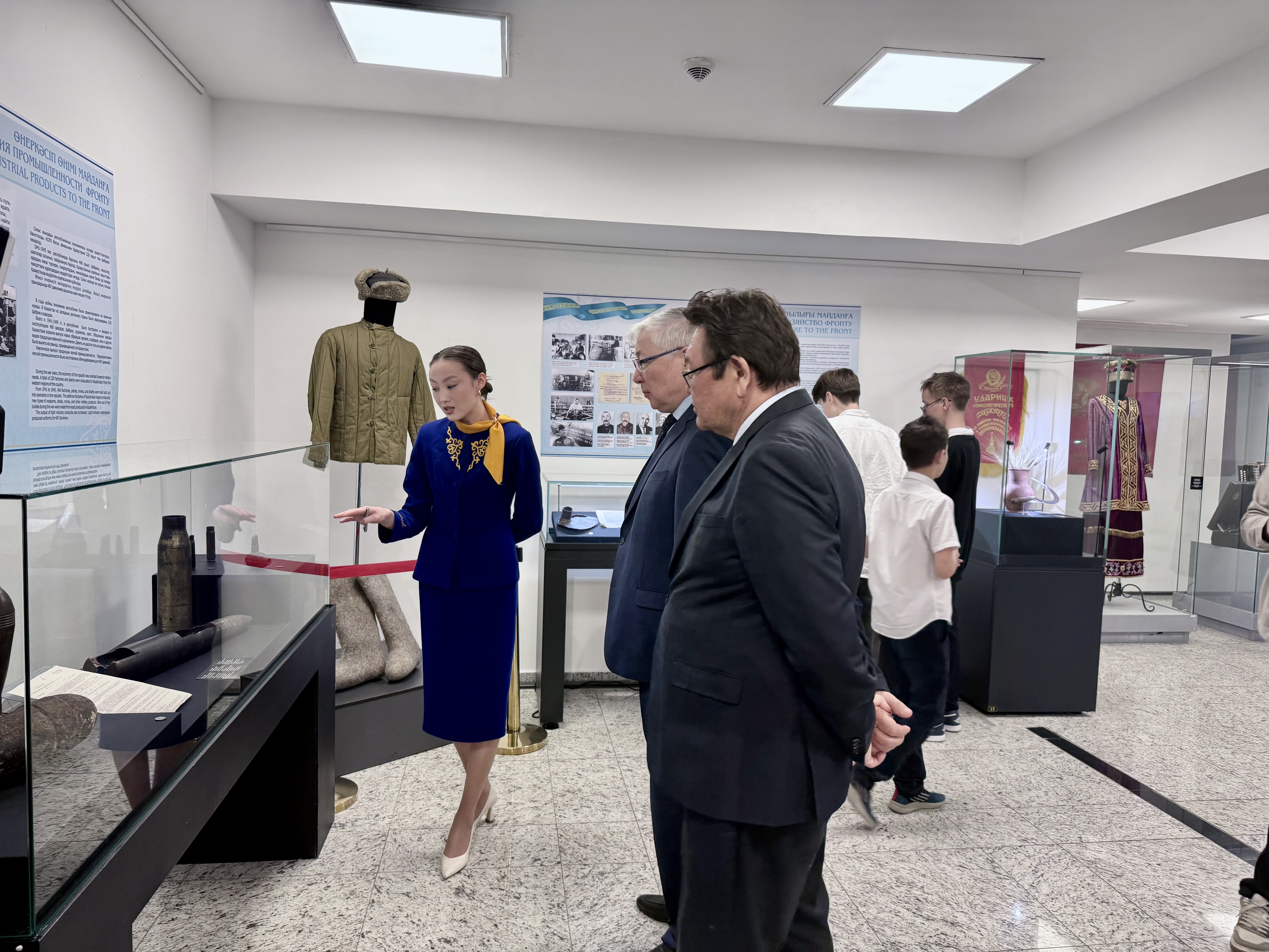 Астанада «Қазақстан – майдан арсеналы» көрмесінің ашылуы өтті