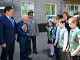 Семейде ардагерлерді Ұлы Жеңістің 80 жылдығымен құттықтады