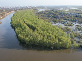 Есіл өзенінде су деңгейі ақырындап түсіп жатыр