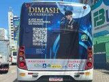 Бразилияда  автобустар Димаштың суретімен безендірілді