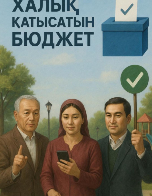 «Халық қатысатын бюджет» жобасы Таразда