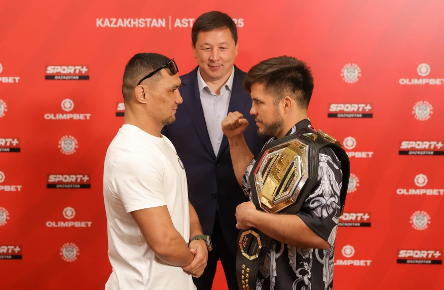 UFC чемпиондары Астанада айқасқа түседі