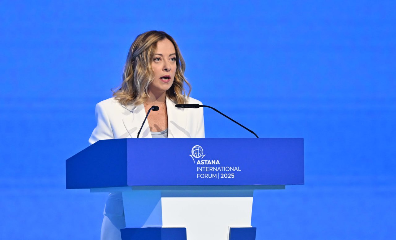 Қасым-Жомарт Тоқаев пен Джорджа Мелони AIF форумына қатысты