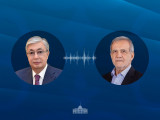 Мемлекет басшысы Иран Президентімен телефон арқылы сөйлесті