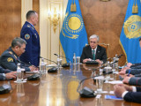 Президент  Қорғаныс министрлігінің басшылық құрамымен жиын өткізді