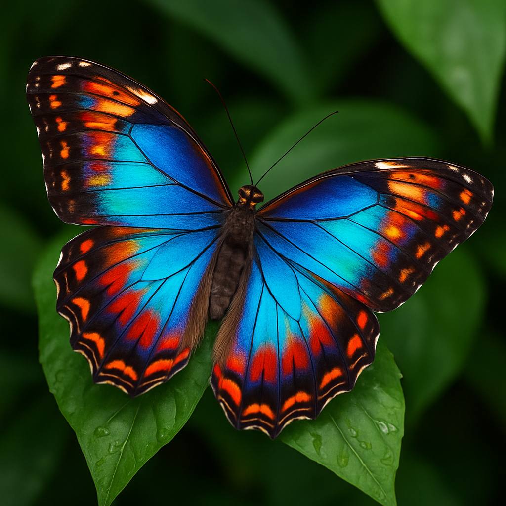 Көбелек қанатындағы құпия