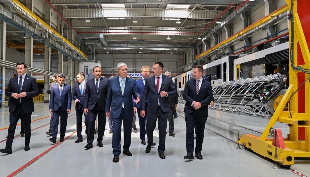 Президент Астанадағы нысандарды аралады