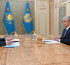 Президент Жоғарғы сот төрағасы Асламбек Мерғалиевті қабылдады