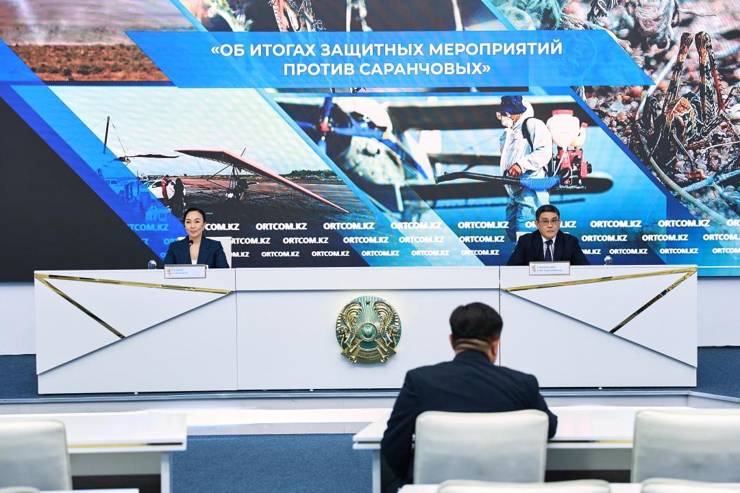 2,7 млн гектар жер шегірткеге қарсы өңделді