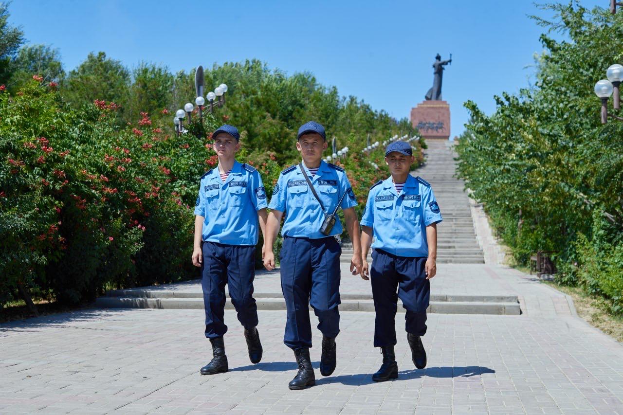 Ұлттық ұлан сарбаздары ерекше челлендж өткізді