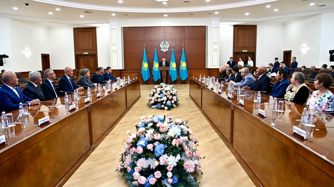 Құрылысшыларға мемлекеттік наградалар табысталды