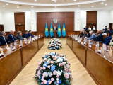 Құрылысшыларға мемлекеттік наградалар табысталды